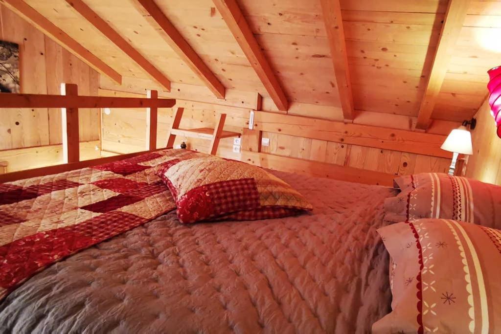 Au Petit Chalet Avec Son Spa - Escapade En Amoureux ! Cruet Exteriör bild